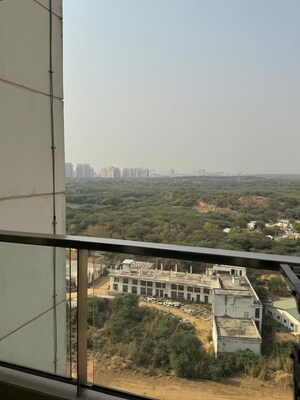Balcony in 4 BHK Apartment at DLF The Crest, Sector 54 – for Rent
