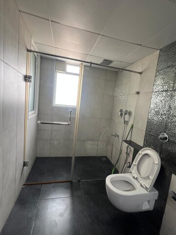 Bathroom in 3 BHK Apartment at Karle Zenith, Hebbal – for Rent