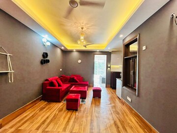 Living Room in 2 BHK Apartment at Freedom Fighters Enclave – for Rent