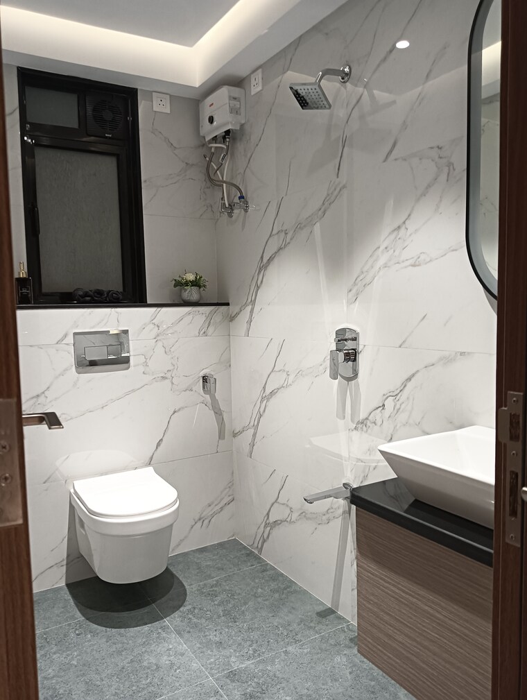 Bathroom, inspira-gurukripa 2.5 Bedroom 918 Sq.Ft. Apartment In Chembur Mumbai 9556335