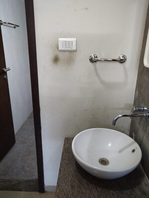 Bathroom in 2 BHK Apartment at Rainbow Athashri At Pebbles, Bavdhan – for Rent