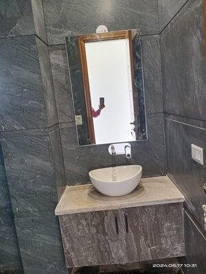 Bathroom in 2 BHK Apartment at Freedom Fighters Enclave – for Rent