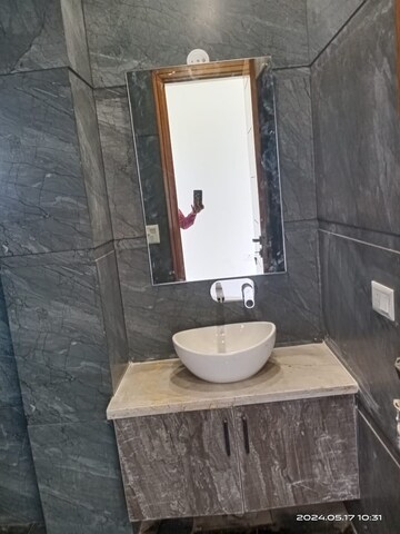 Bathroom in 2 BHK Apartment at Freedom Fighters Enclave – for Rent