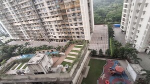 Balcony in 2 BHK Apartment at Raheja Serenity, Kandivali East – for Rent