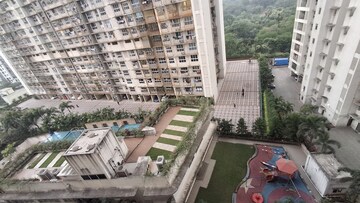 Balcony in 2 BHK Apartment at Raheja Serenity, Kandivali East – for Rent