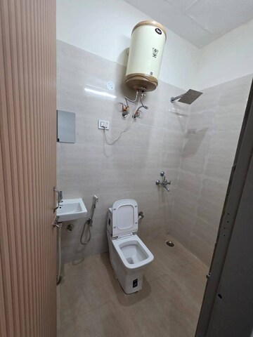 Bathroom in 1 BHK Builder Floor at Chattarpur – for Rent