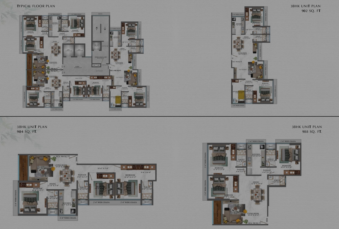 3 BHK Apartment For Sale in Meghna Shree Pranam