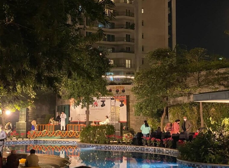 Exterior View, dlf-the-crest 3 Bedroom 2700 Sq.Ft. Apartment In Sector 54 Gurgaon 9556461