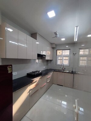 Kitchen in 2 BHK Builder Floor at Chattarpur – for Rent