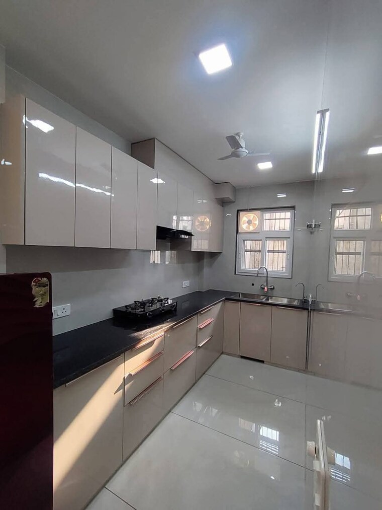 Kitchen, chattarpur 2 Bedroom 850 Sq.Ft. Builder Floor In Chattarpur Delhi 9556533