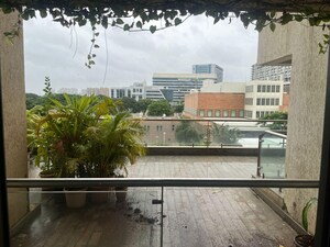 Balcony in 4 BHK Apartment at Raheja Legend, Worli – for Sale