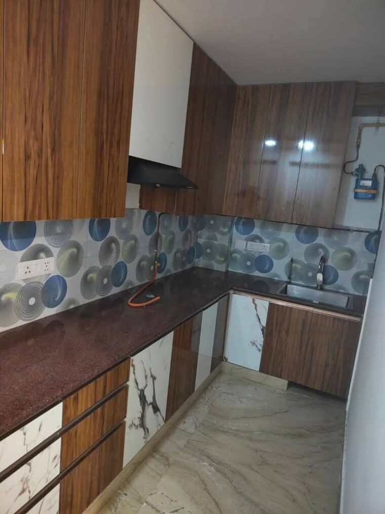Kitchen, chattarpur 2 Bedroom 850 Sq.Ft. Builder Floor In Chattarpur Delhi 9556602