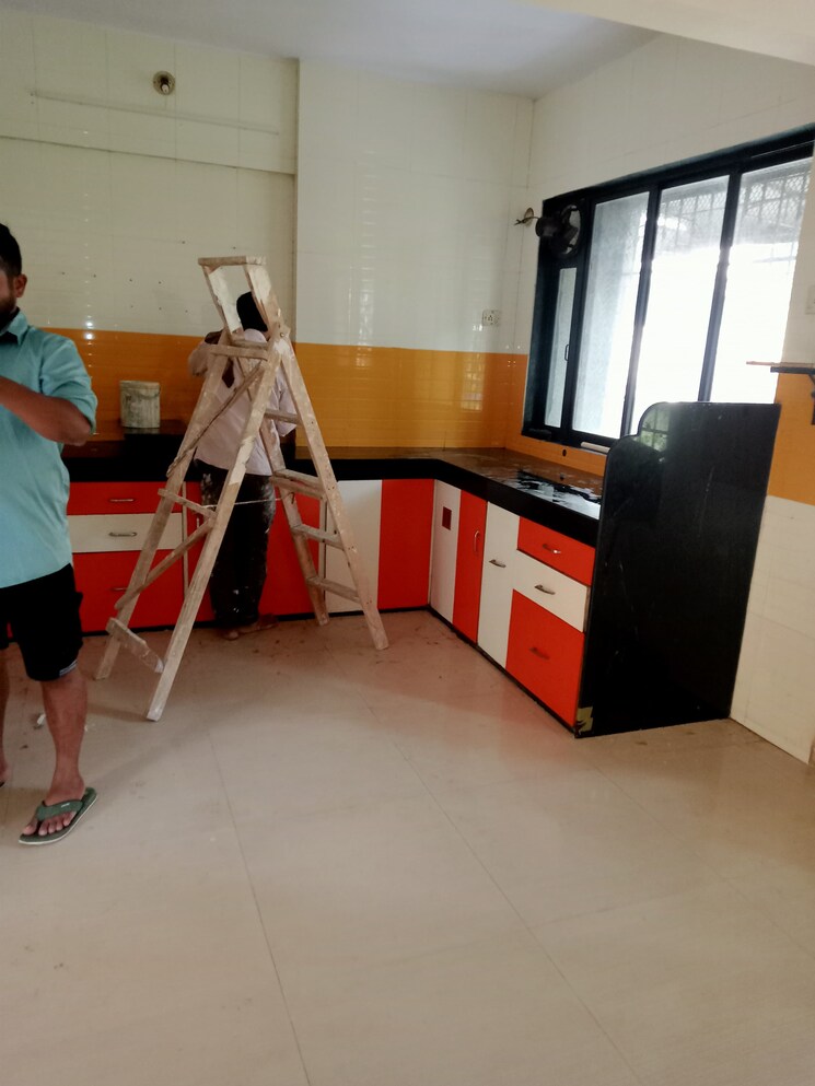 Kitchen, om-chs-dombivli 1 Bedroom 425 Sq.Ft. Apartment In Dombivli West Thane 9556591