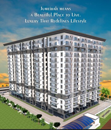 4 BHK Apartment – Exterior View View at DNB Jumeirah Towers, Mokila - for Sale