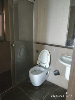 Bathroom in 3 BHK Apartment at DB Woods, Goregaon East – for Rent