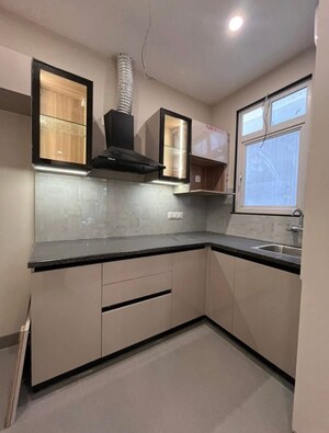 Kitchen in 1 BHK Builder Floor at Chattarpur – for Rent