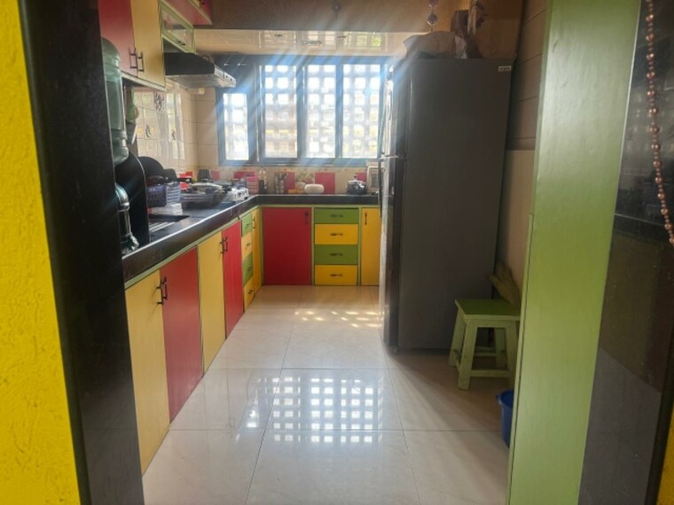 Kitchen, kamanwala-manavsthal-ii 3 Bedroom 1500 Sq.Ft. Apartment In Goregaon East Mumbai 9556823