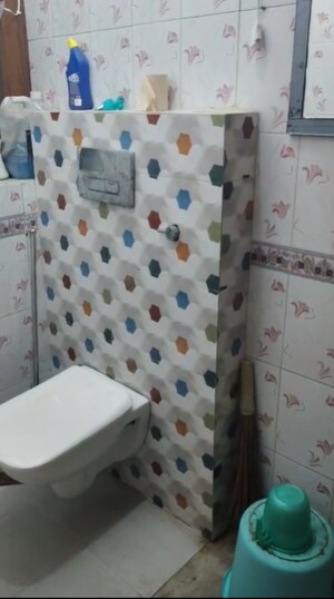 Bathroom in 3 BHK Independent House at Pradhav Apartments, Rajokri – for Sale