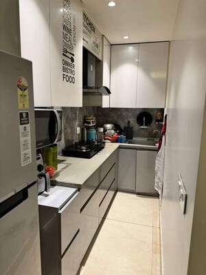 Kitchen in 1 BHK Apartment at Saket – for Rent