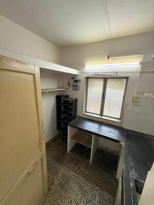 Kitchen in 1 BHK Apartment at Sankalp Siddhi Society, Malad East – for Rent