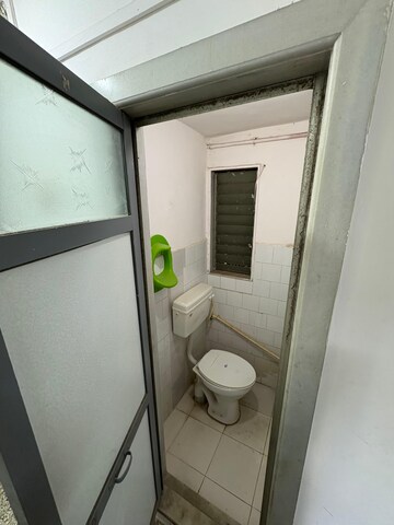 Bathroom in 1 BHK Apartment at Sankalp Siddhi Society, Malad East – for Rent