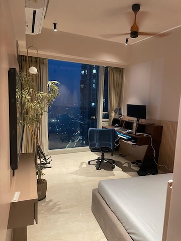 Living Room in 2 BHK Apartment at Kalpataru Magnus, Bandra East – for Rent