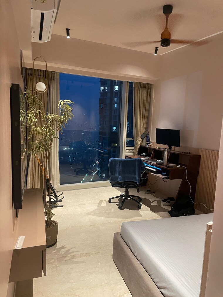 Living Room, kalpataru-magnus 2 Bedroom 920 Sq.Ft. Apartment In Bandra East Mumbai 9556953