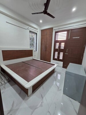 Bedroom in 2 BHK Builder Floor at Chattarpur – for Rent
