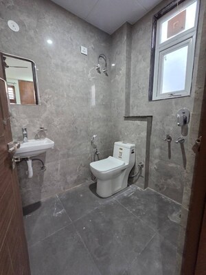 Bathroom in 2 BHK Builder Floor at Chattarpur – for Rent