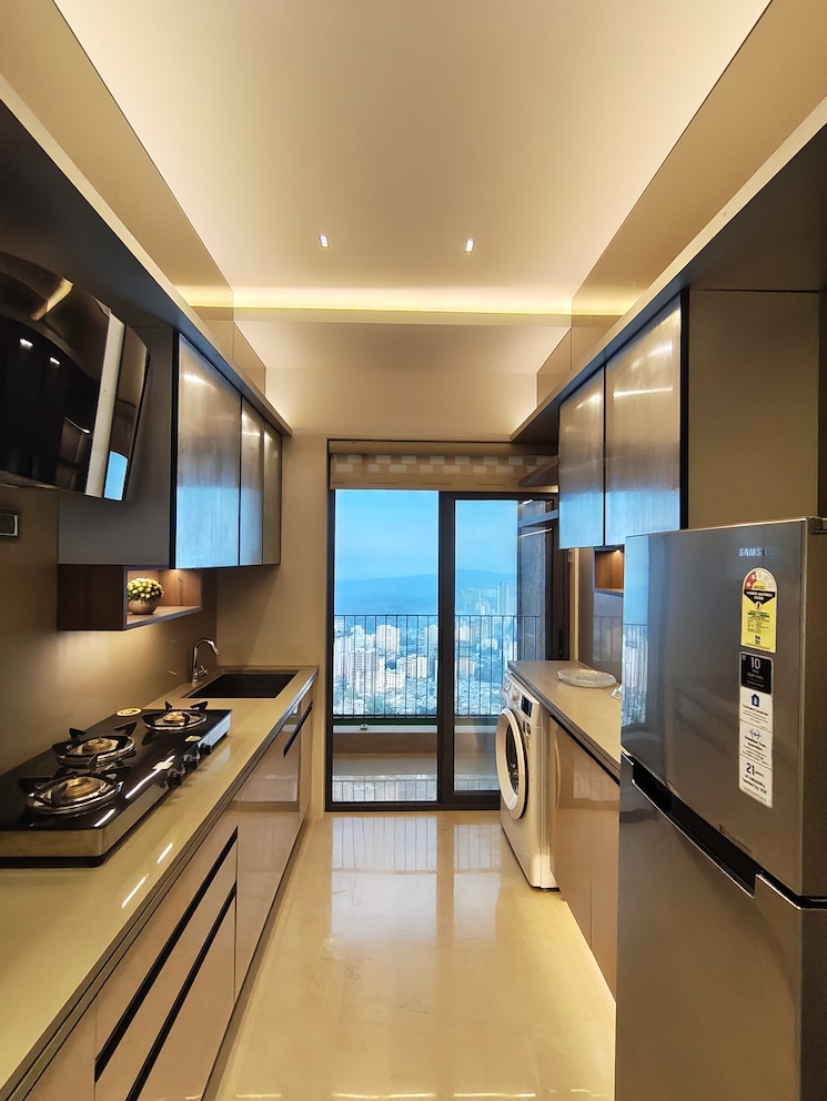 Kitchen, agarwal-floresta-java 2 Bedroom 722 Sq.Ft. Apartment In Malad East Mumbai 9556995