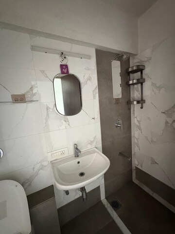 Bathroom in 1 BHK Apartment at Aayush Aarna, Chembur – for Sale