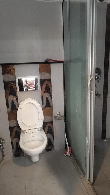 Bathroom in 3 BHK Apartment at Banjara Hills – for Rent