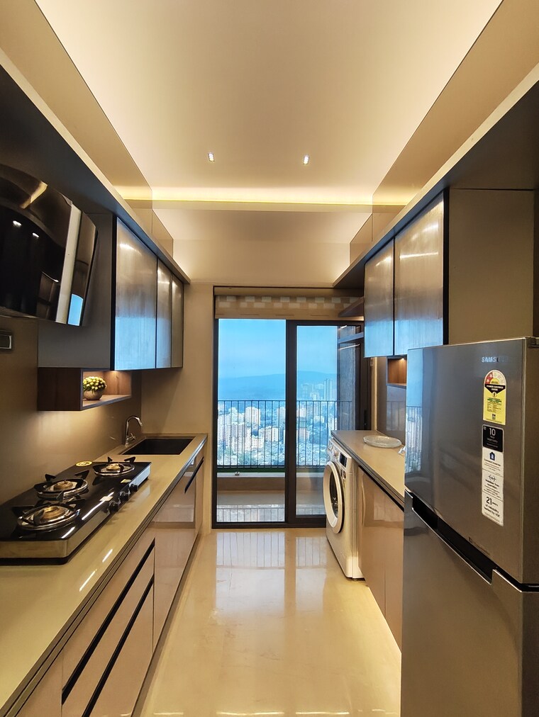 Kitchen, agarwal-floresta-java 3 Bedroom 1465 Sq.Ft. Apartment In Malad East Mumbai 9557043