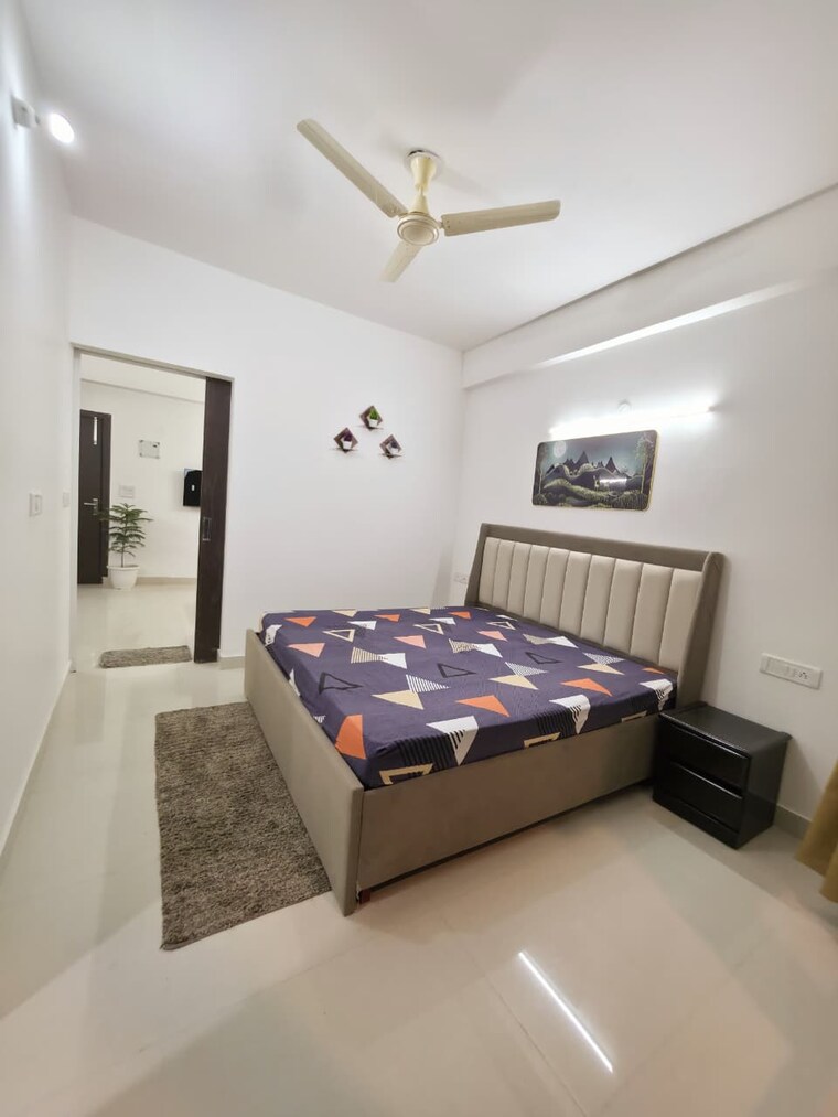 Bedroom, the-grand 1 Bedroom 750 Sq.Ft. Builder Floor In Sector 52 Gurgaon 9557062