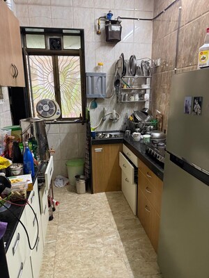 Kitchen in 2 BHK Apartment at Navjivan Colony, Mahim – for Rent