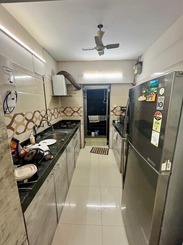 Kitchen in 2 BHK Apartment at Goregaon West View CHS, Goregaon West – for Rent