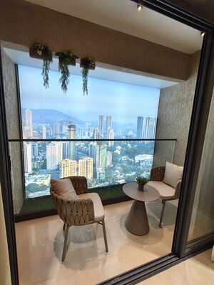 Balcony in 5 BHK Apartment at Agarwal Floresta ­Java, Malad East – for Sale