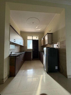 Kitchen in 3 BHK Builder Floor at Huda Staff Colony, Sector 46 – for Rent