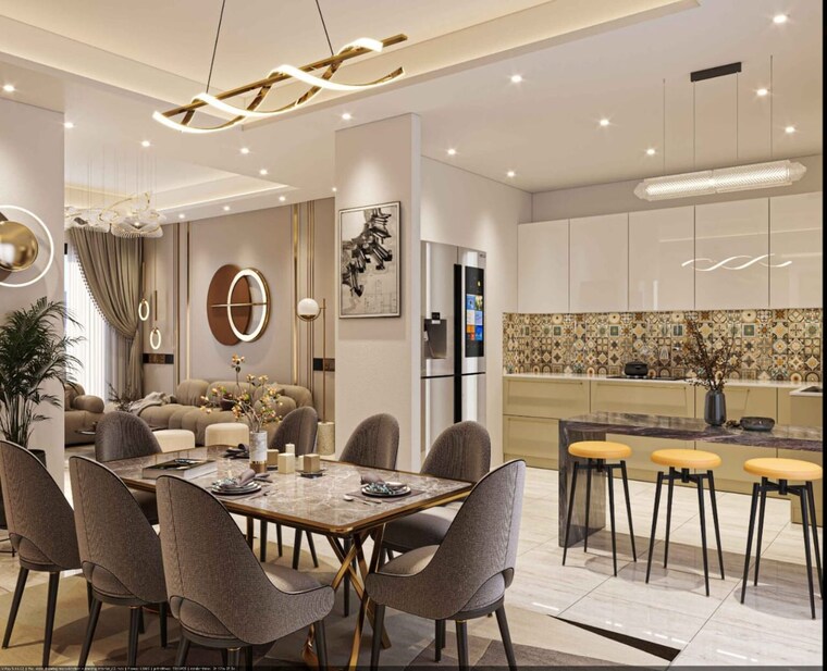 Dining area, pahala 2 Bedroom 1140 Sq.Ft. Apartment In Pahala Bhubaneswar 9557140