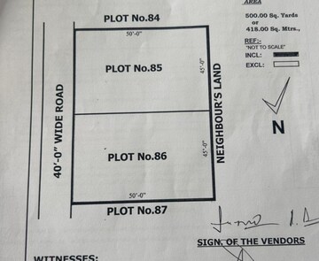  Plot For Sale in Manchirevula