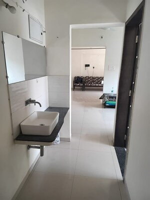 Bathroom in 2 BHK Apartment at Sai Sagar Erica, Wakad – for Rent