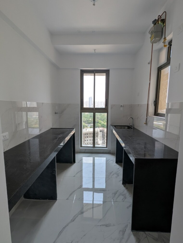 Kitchen, raymond-ten-x-vibes 4 Bedroom 1320 Sq.Ft. Apartment In J K Gram Thane 9557217