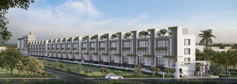 Exterior View, aswani-green-alley 4 Bedroom 2450 Sq.Ft. Apartment In Pimple Nilakh Pune 9557285