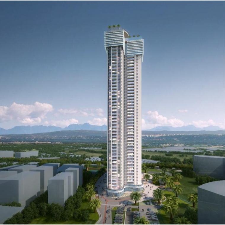Exterior View, the-presidential-tower 3 Bedroom 1595 Sq.Ft. Apartment In Yeshwanthpur Bangalore 9557277
