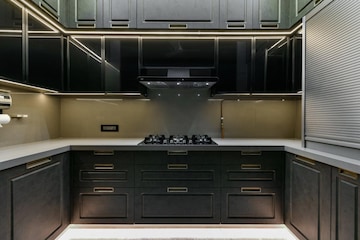 Kitchen in 4 BHK Apartment at Avighna One Avighna Park, Lower Parel – for Sale