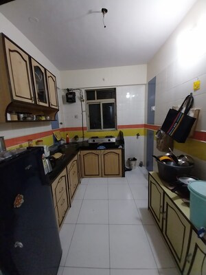Kitchen in 1 BHK Apartment at Maruti Radhamit, Nerul – for Rent