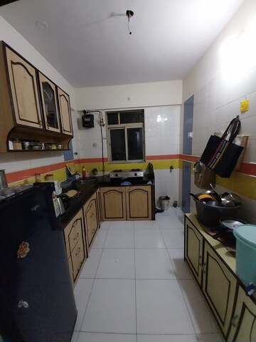 Kitchen in 1 BHK Apartment at Maruti Radhamit, Nerul – for Rent