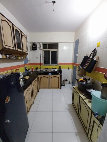 Kitchen in 1 BHK Apartment at Maruti Radhamit, Nerul – for Rent