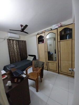 Living Room in 1 BHK Apartment at Maruti Radhamit, Nerul – for Rent