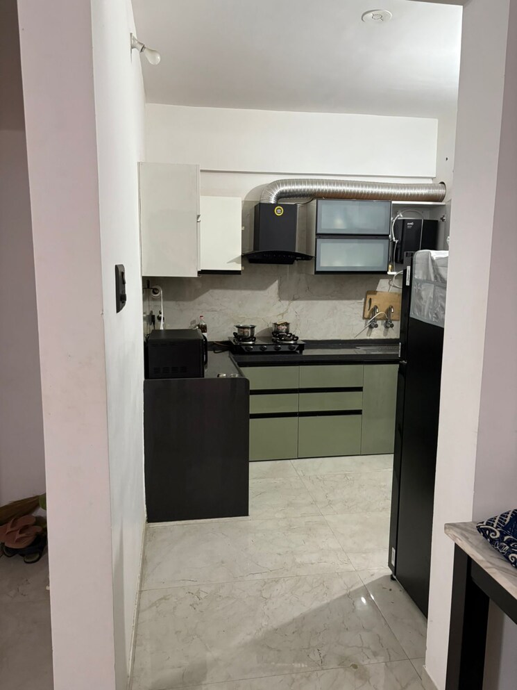 Kitchen, unique-k-ville 2 Bedroom 900 Sq.Ft. Apartment In Ravet Pune 9557601